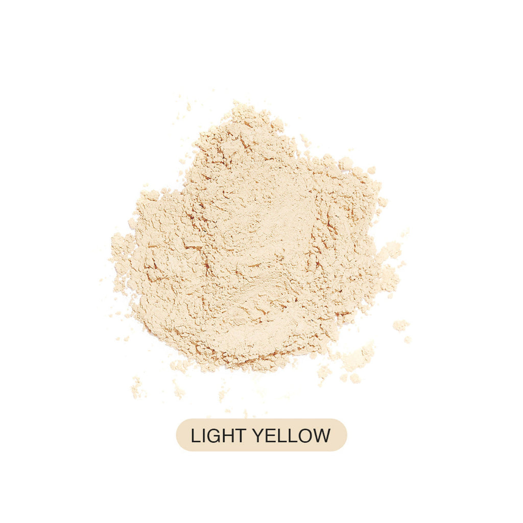 Makeup Revolution Conceal & Fix Setting Powder - Light Yellow | Grocsy