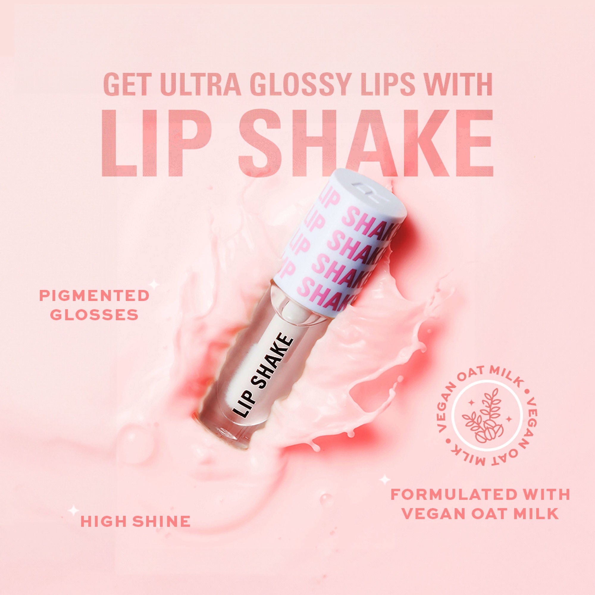 Makeup Revolution Lip Shake - Clear Sprinkles | Grocsy
