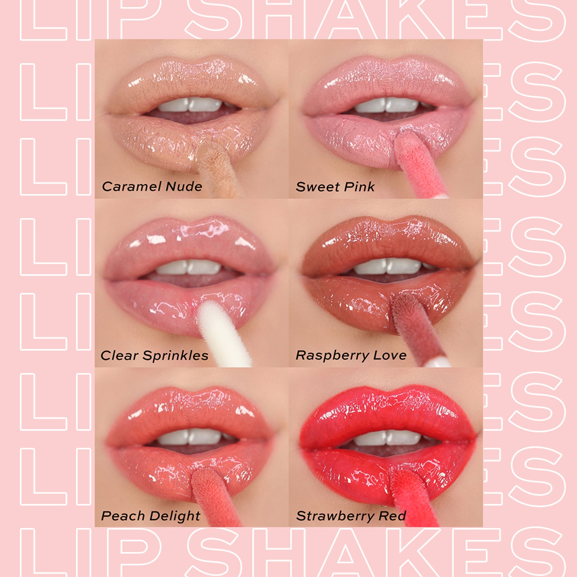 Makeup Revolution Lip Shake - Clear Sprinkles | Grocsy