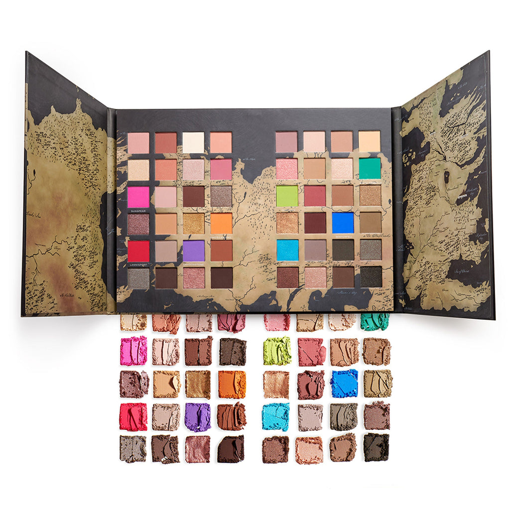 Makeup Revolution X Game Of Thrones Westeros Map Palette | Grocsy