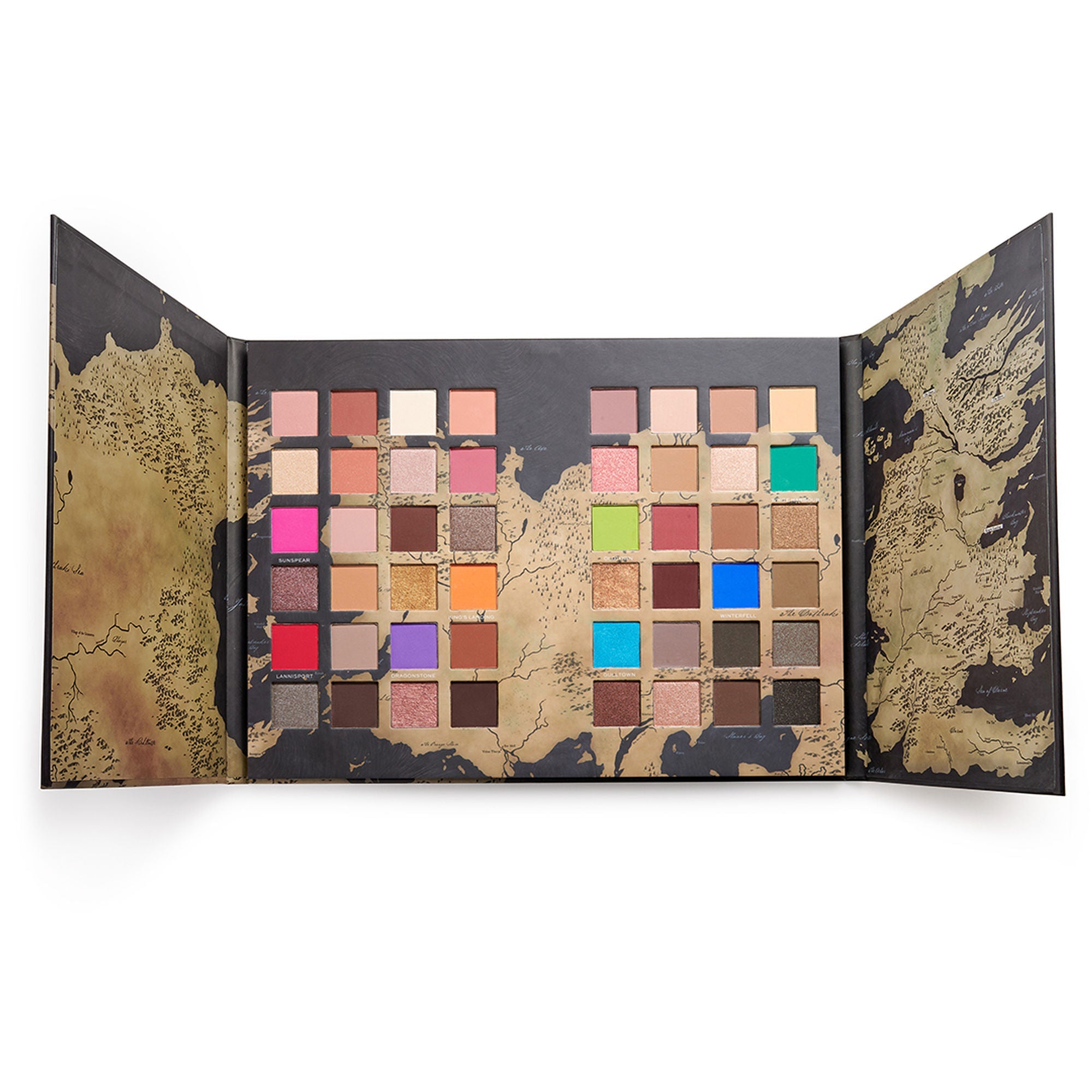 Makeup Revolution X Game Of Thrones Westeros Map Palette | Grocsy