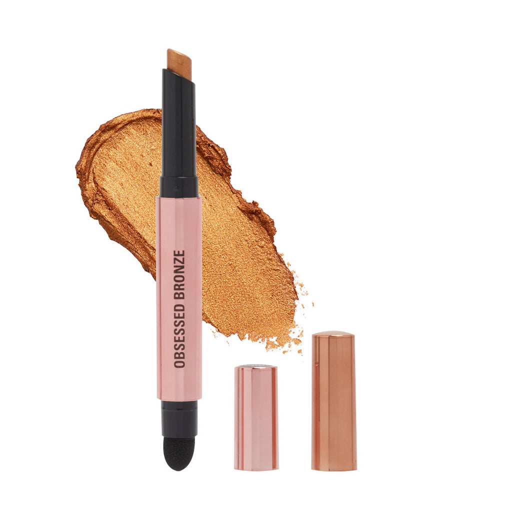 Makeup Revolution Lustre Wand Shadow Stick - Obsessed Bronze | Grocsy