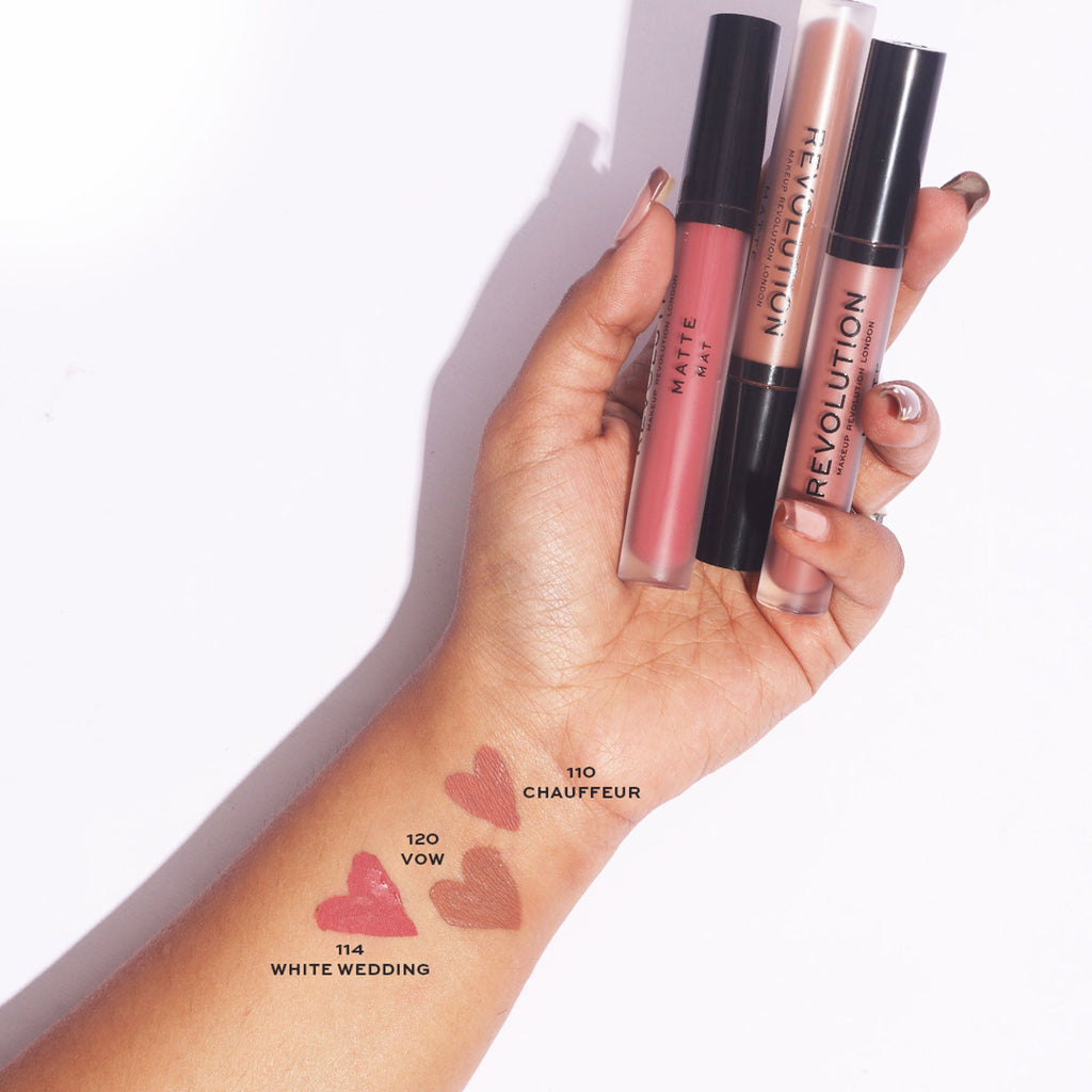 Makeup Revolution Matte Lipstick - Chauffeur 110 | Grocsy