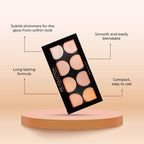 Makeup Revolution Ultra Blush and Contour Palette - Hot Spice | Grocsy