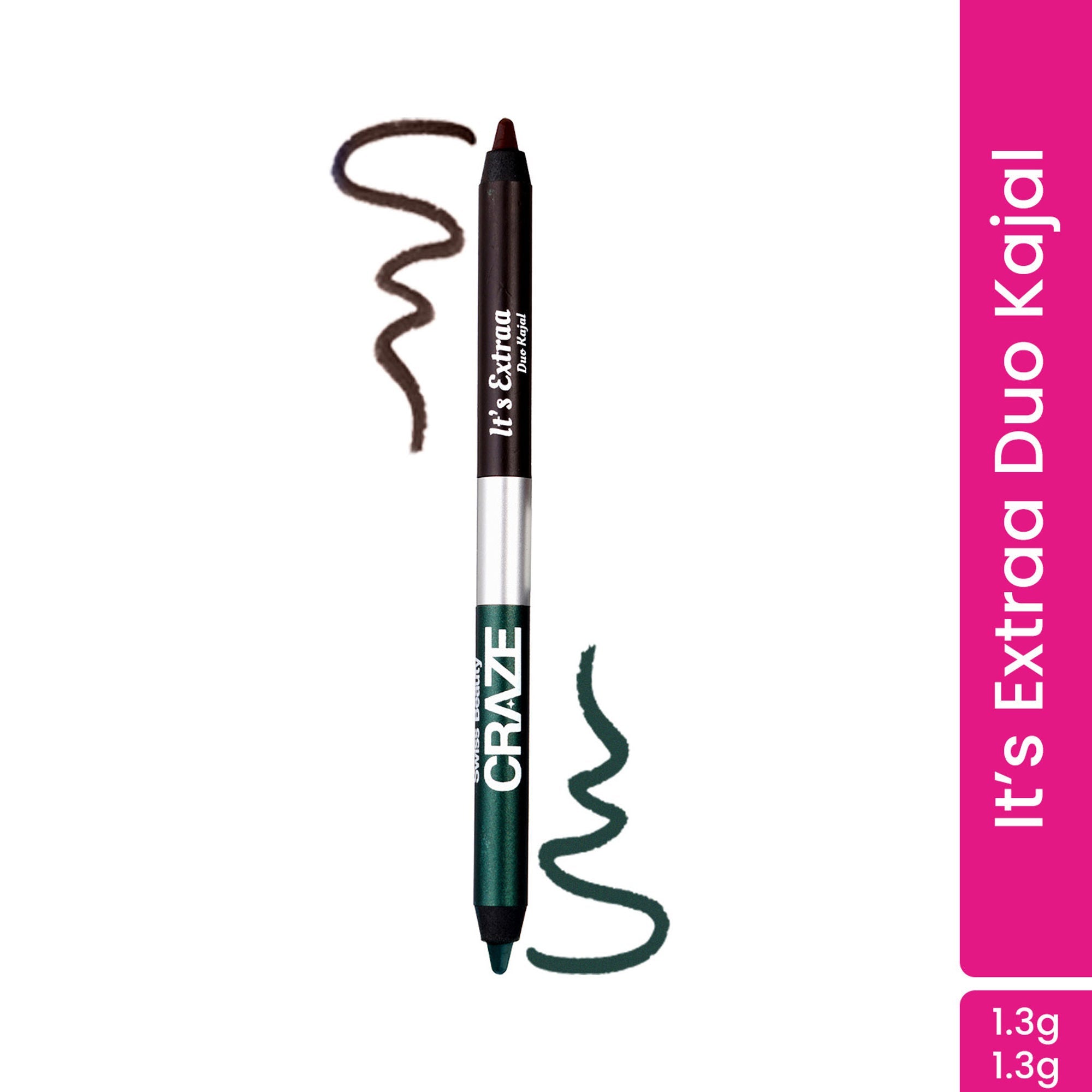 Swiss Beauty Craze It'S Extraa Duo Kajal - 5 - Dynasty | Grocsy