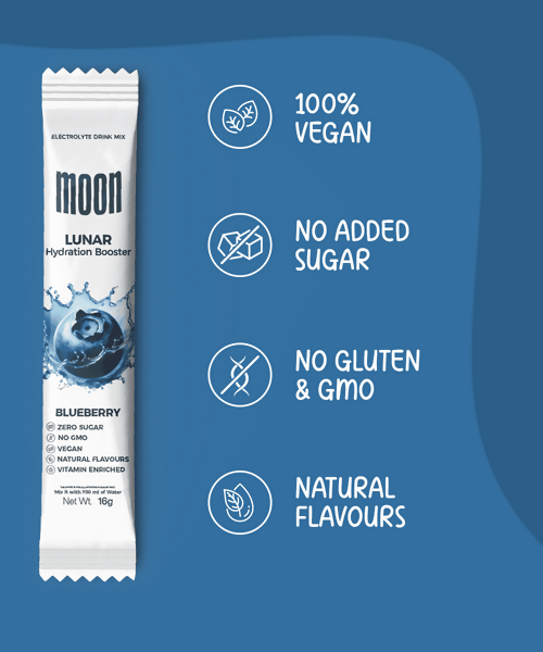 Moon Lunar Hydration Booster - Blueberry Flavour | Grocsy