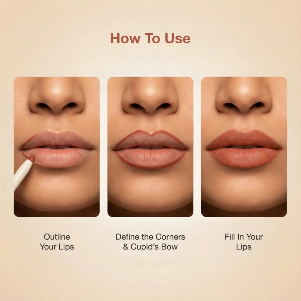 NY Bae 2-in-1 Lip Liner & Lip Colour - Gulkand | Grocsy