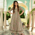 PartyWear Designer Light Sea Green Pure Maslin Palazzo Suit - Anbazaar | Grocsy