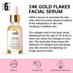 Auli OMG 24K Gold Flakes Pure Rosehip Oil | Grocsy