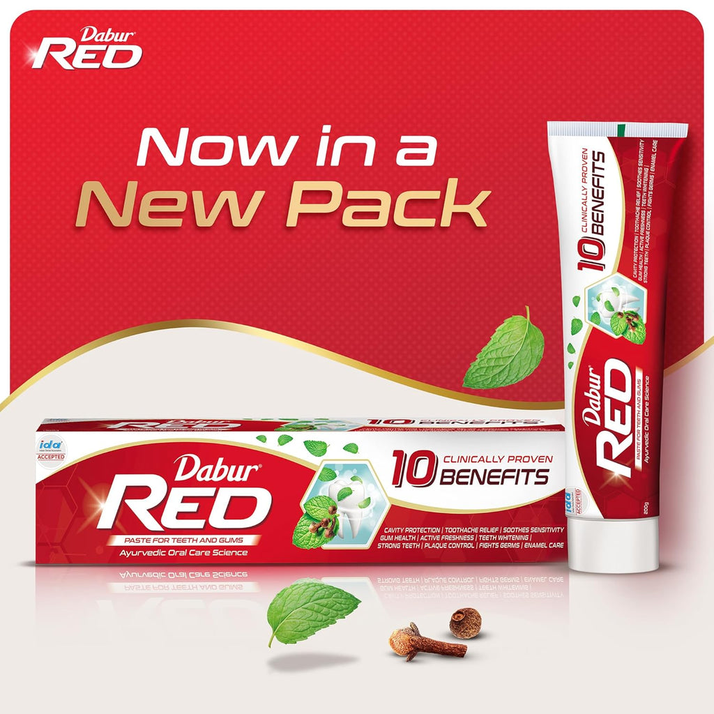 Dabur Red Toothpaste | Grocsy