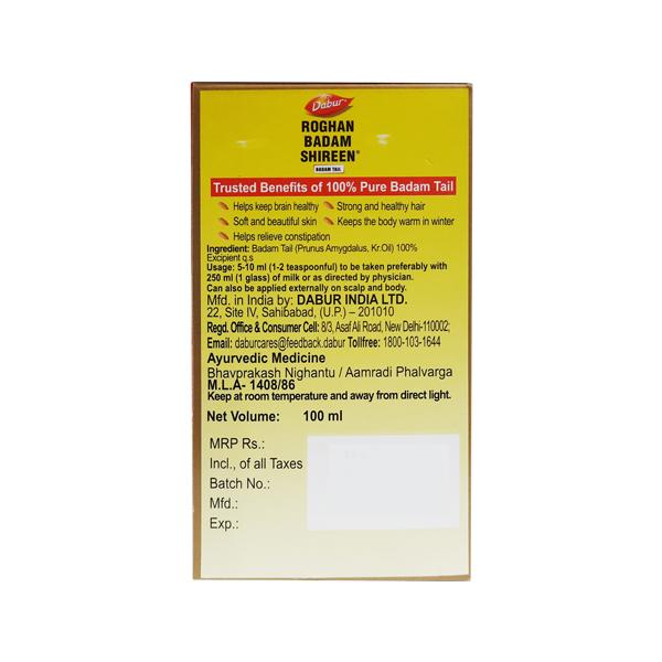 Dabur Badam Tail - 100ml (Pack of 2) | Grocsy
