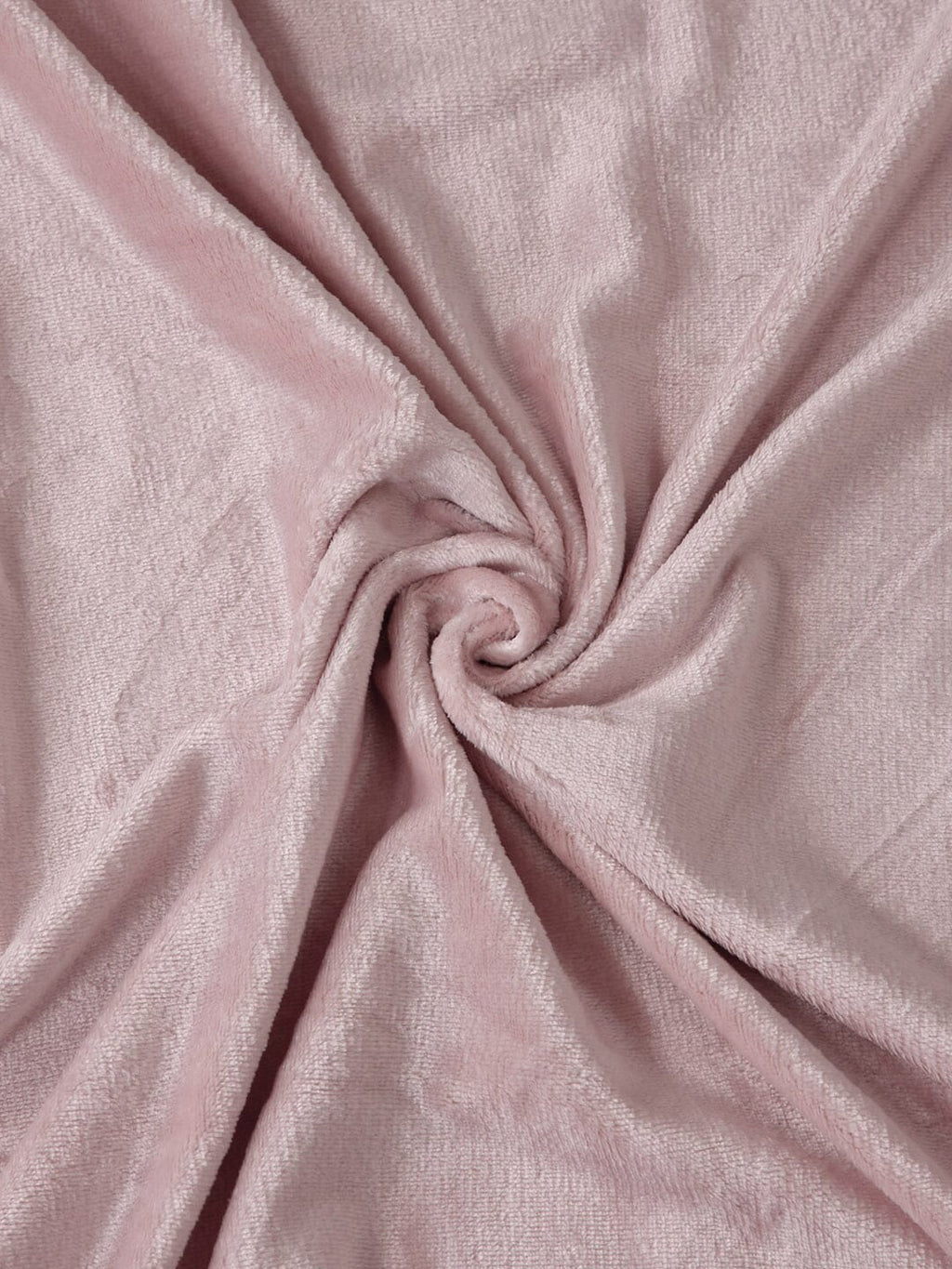 KLOTTHE Pink Woolen 300TC King Bedsheet Fitted Bedsheet With 2 Pillow Covers | Grocsy
