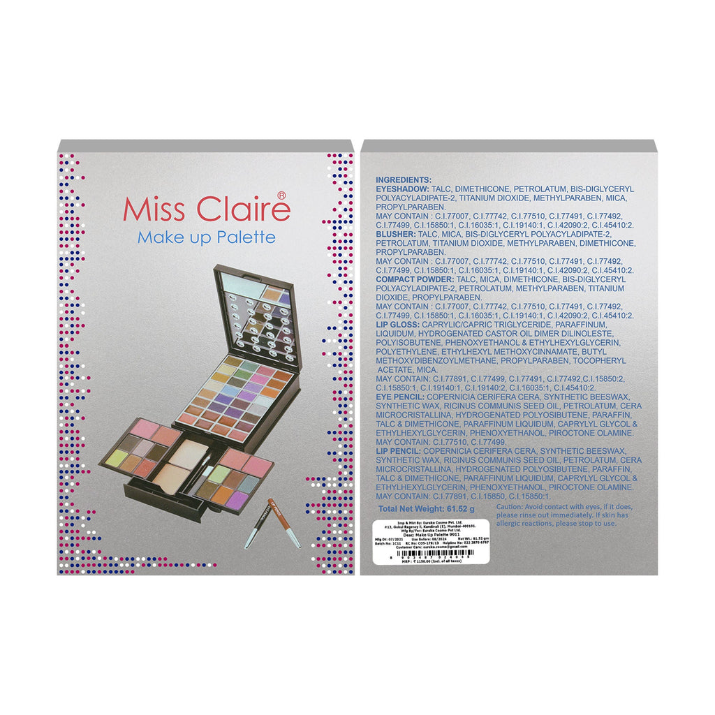 Miss Claire Make Up Palette 9911 (Make Up Kit) | Grocsy