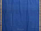Dark Blue Uppada Cotton Handloom Saree with Assorted Buta Pallu Design - Global Threads | Grocsy