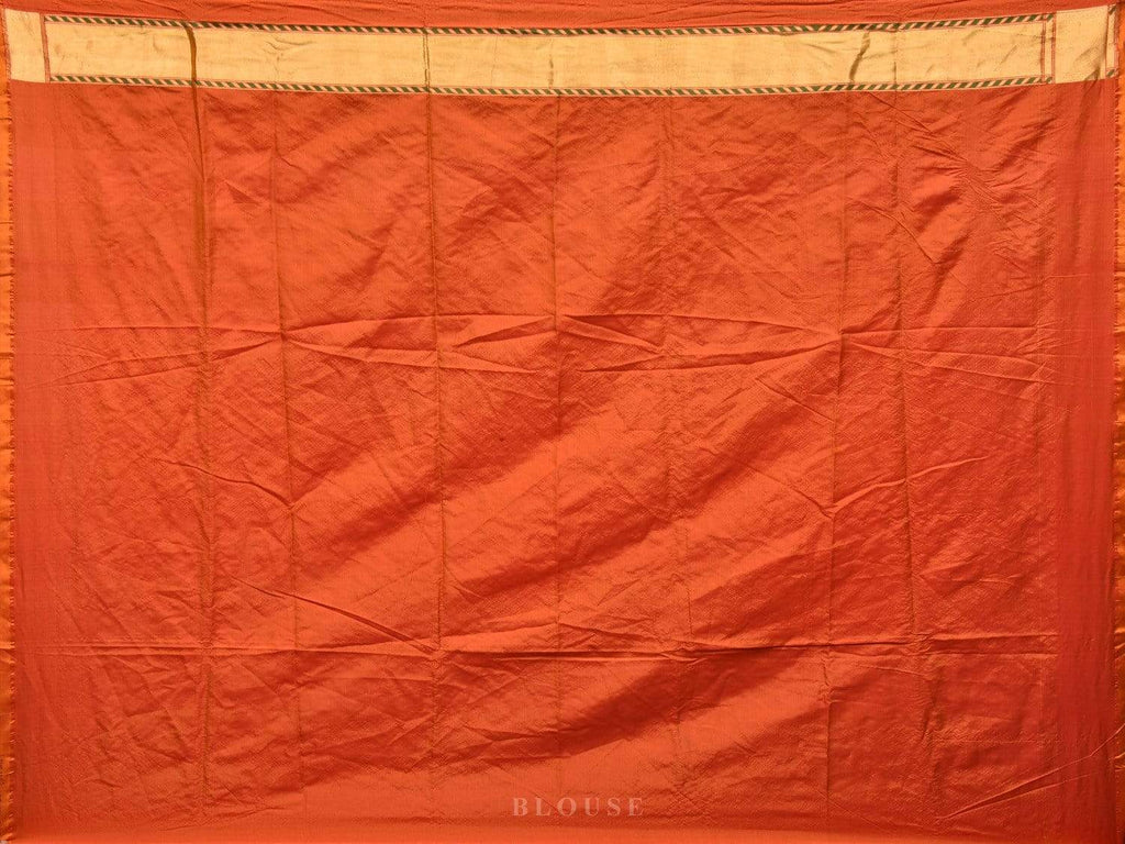 Dark Green Bandhani Paithani Silk Handloom Saree with One Side Border Design - Global Threads | Grocsy