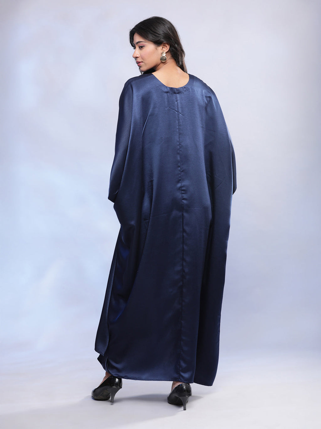 BohoJazz Dark Night Drape Cowl Kaftan | Grocsy