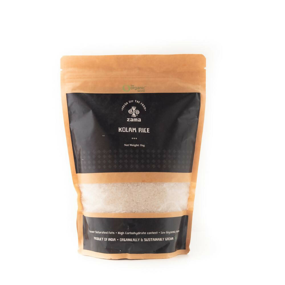 Zama Organics Kolam Rice | Grocsy
