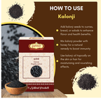 Jaived Ayurveda Kalonji Seeds | Grocsy
