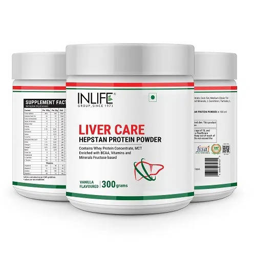 Inlife Liver Care Hespan Protein Powder Vanilla Flavour | Grocsy