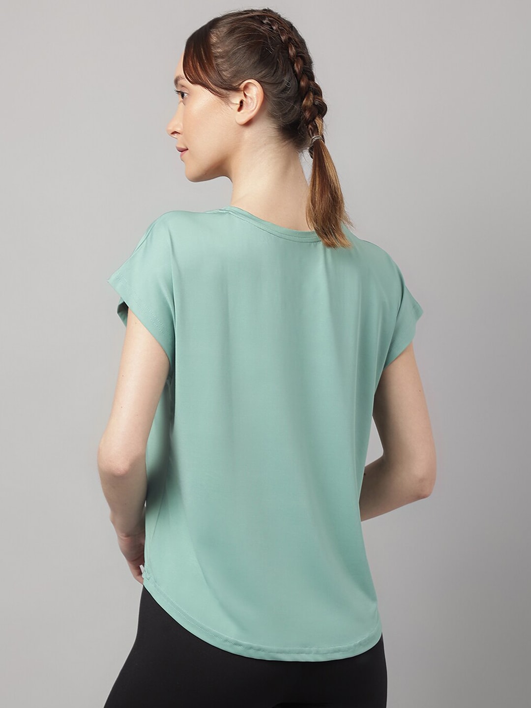 MKH Typography Printed Relaxed Fit Dri-FIT T-shirt | Grocsy