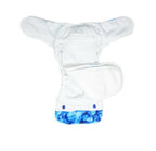 Kindermum Nano Aio Cloth Diaper With 2 Organic Cloth Inserts- Aqua For Kids | Grocsy
