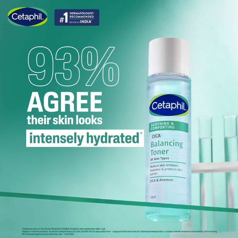 Cetaphil CICA Toner, Skin Barrier Protection, Reduces Irritation | Grocsy