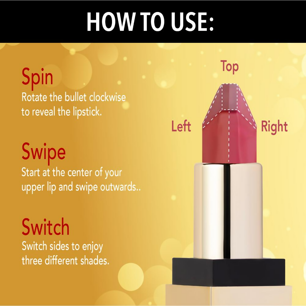 Blue Heaven 2-In-1 Dual Shade Lipstick - C3 | Grocsy