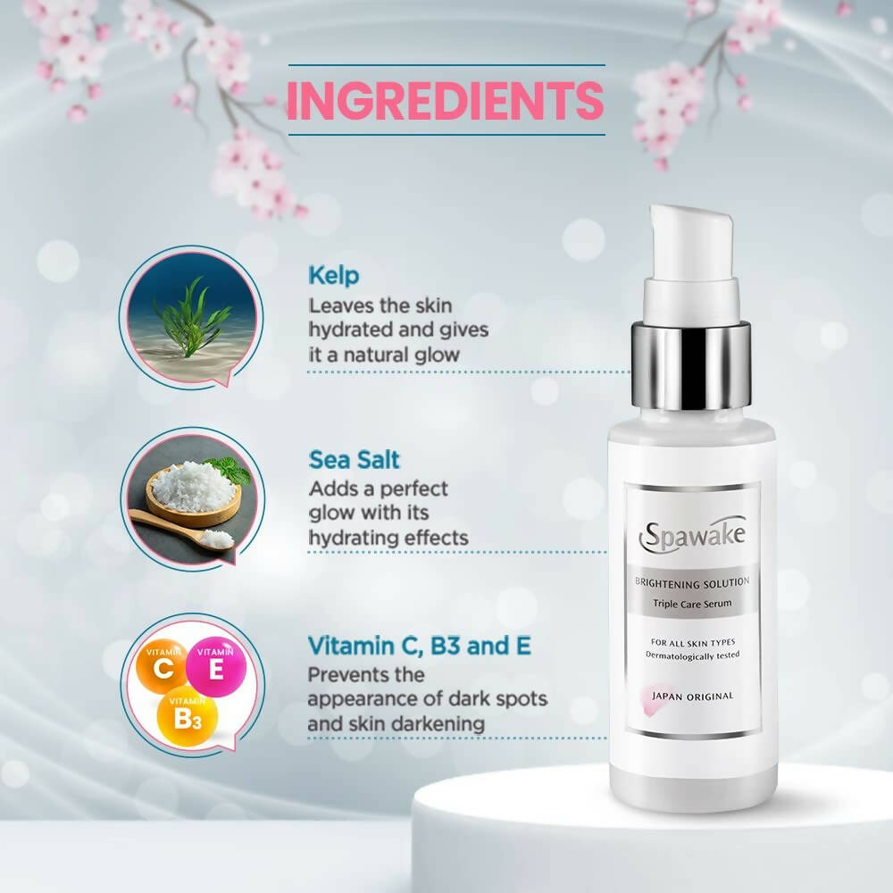 Spawake Brightening Solution Triple Care Serum | Grocsy