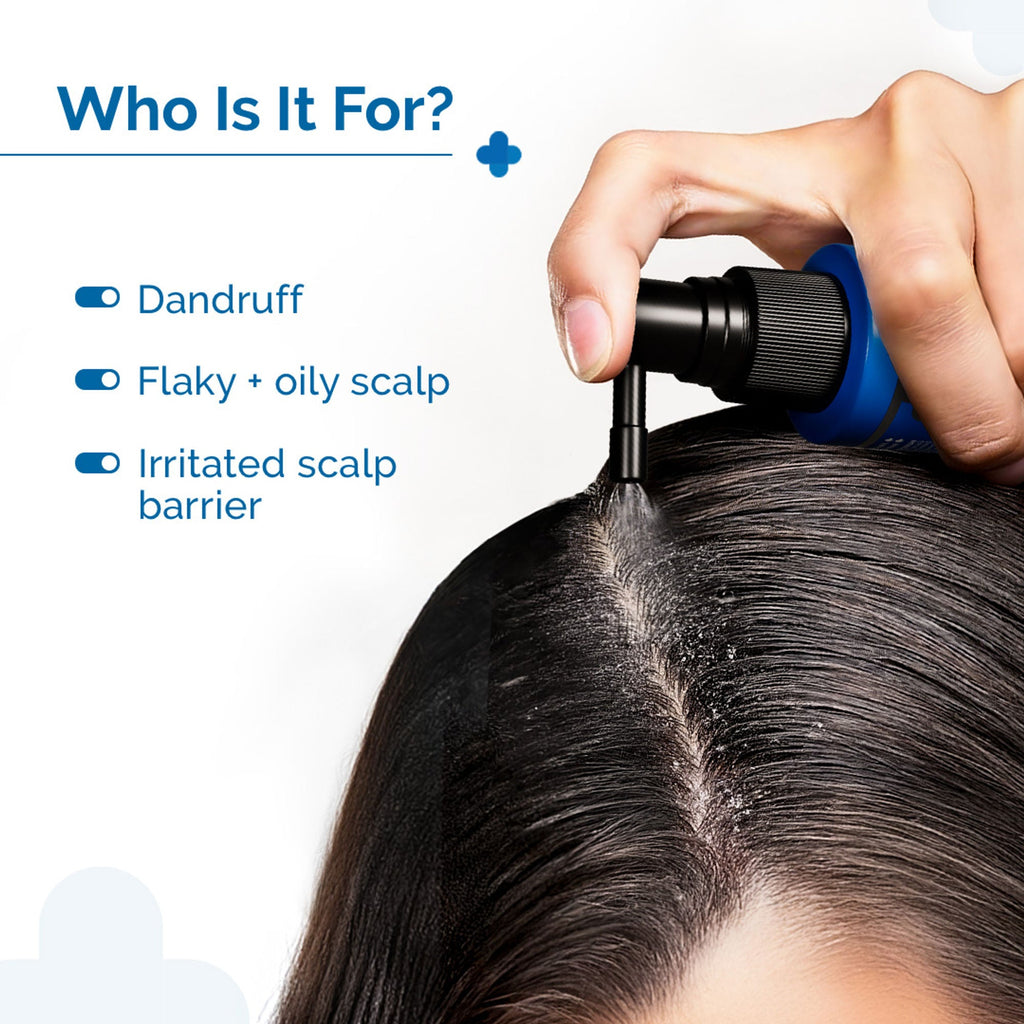 The Derma Co Triple Actives Anti-Dandruff Scalp Serum | Grocsy
