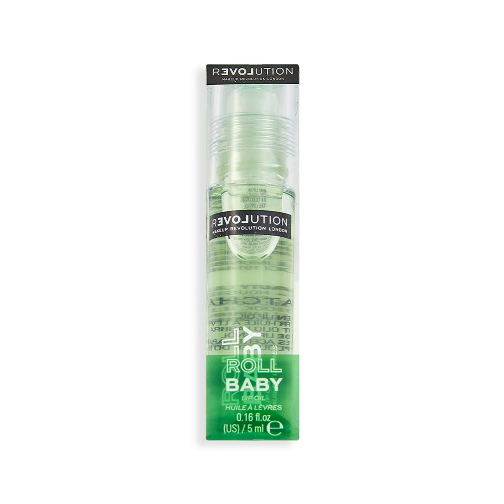 Revolution Relove Roll Baby Lip Oil Papaya - Matcha | Grocsy