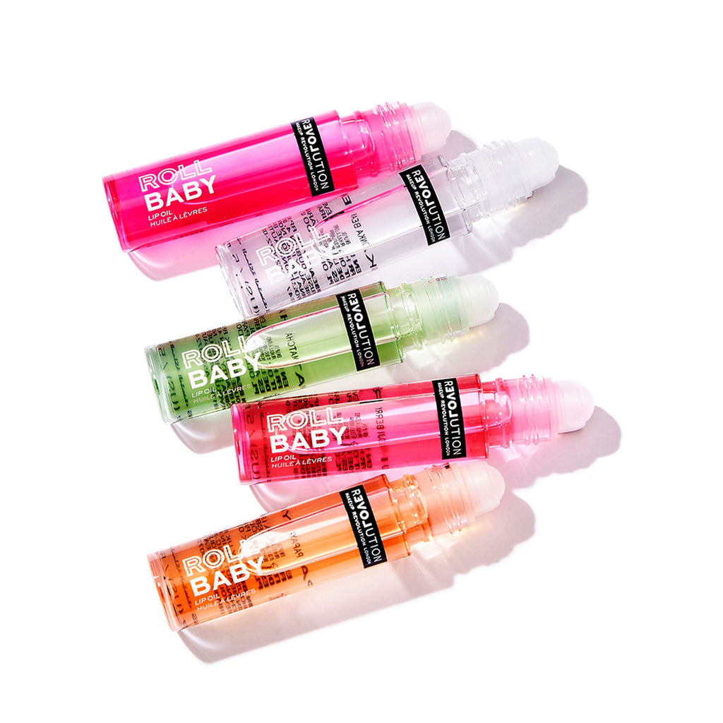 Revolution Relove Roll Baby Lip Oil Papaya - Matcha | Grocsy