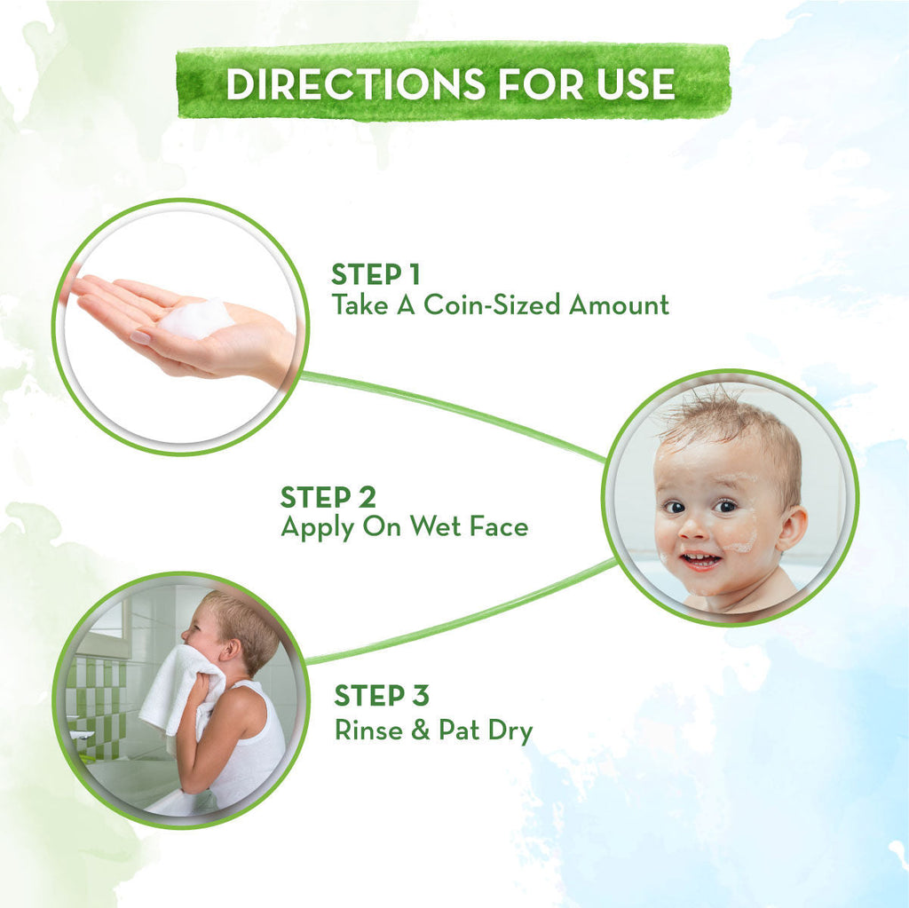 Mamaearth Foaming Baby Face Wash For Deeply Cleanses, Soothes Skin & Tear-Free Formula | Grocsy