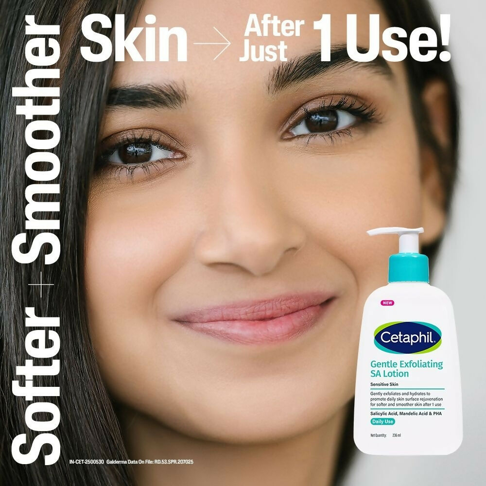 Cetaphil Gentle Daily Exfoliating Lotion With Salicylic Acid For Oily Acne Prone Skin | Grocsy