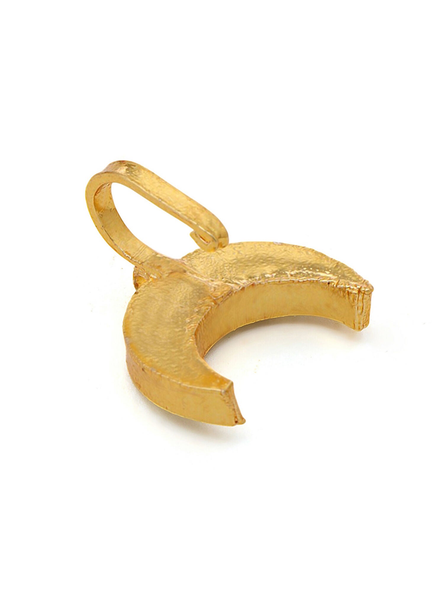Ruby Raang Gold Half Moon Hair Jewelry | Grocsy