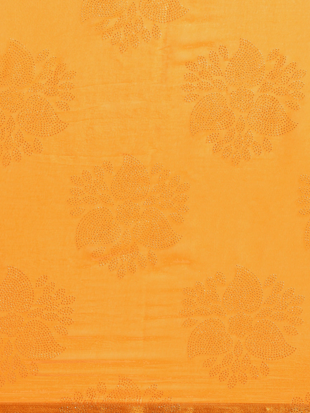Saree Mall Mustard Yellow & Gold Printed Saree | Grocsy
