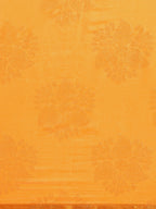 Saree Mall Mustard Yellow & Gold Printed Saree | Grocsy