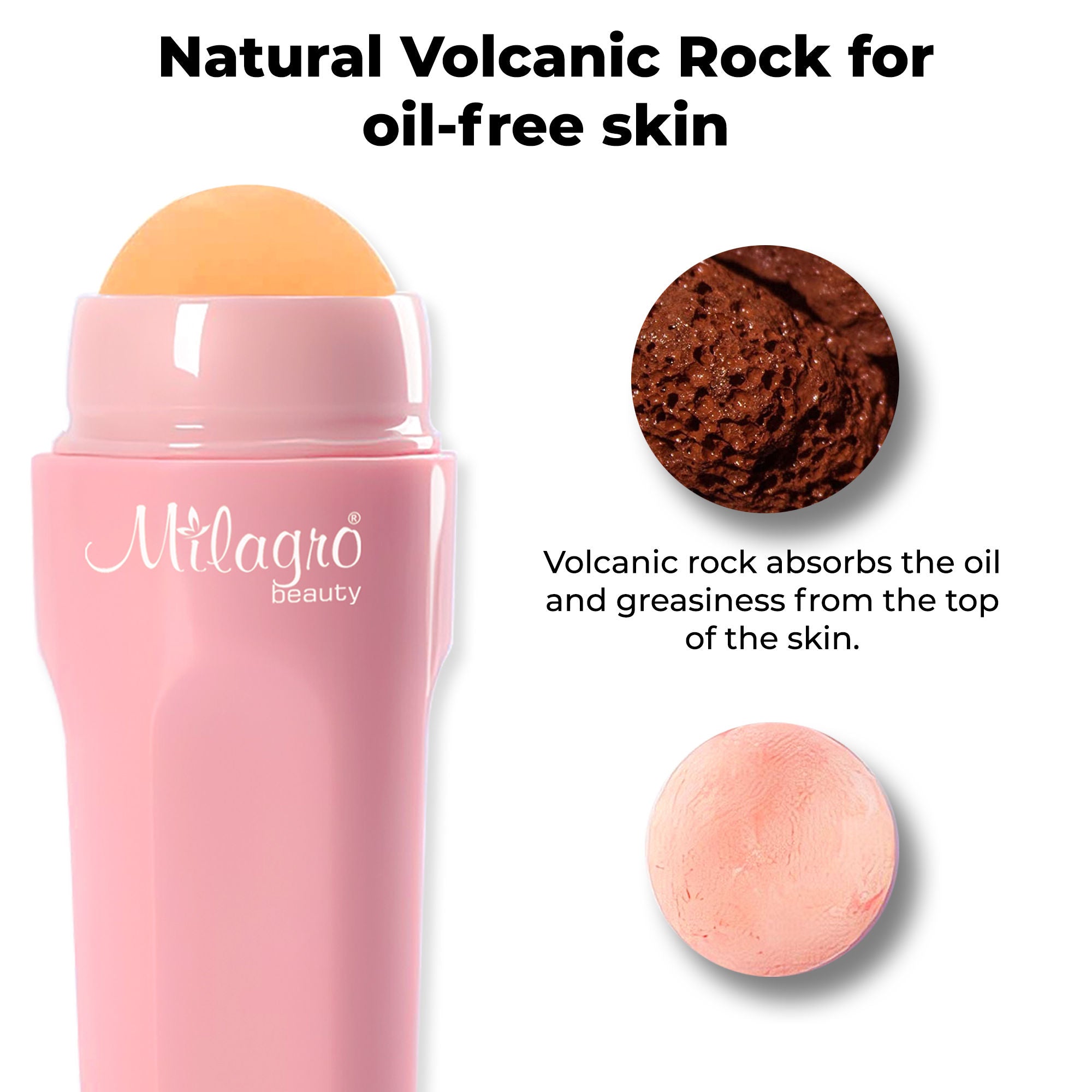 Milagro Beauty Volcanic Roller | Grocsy