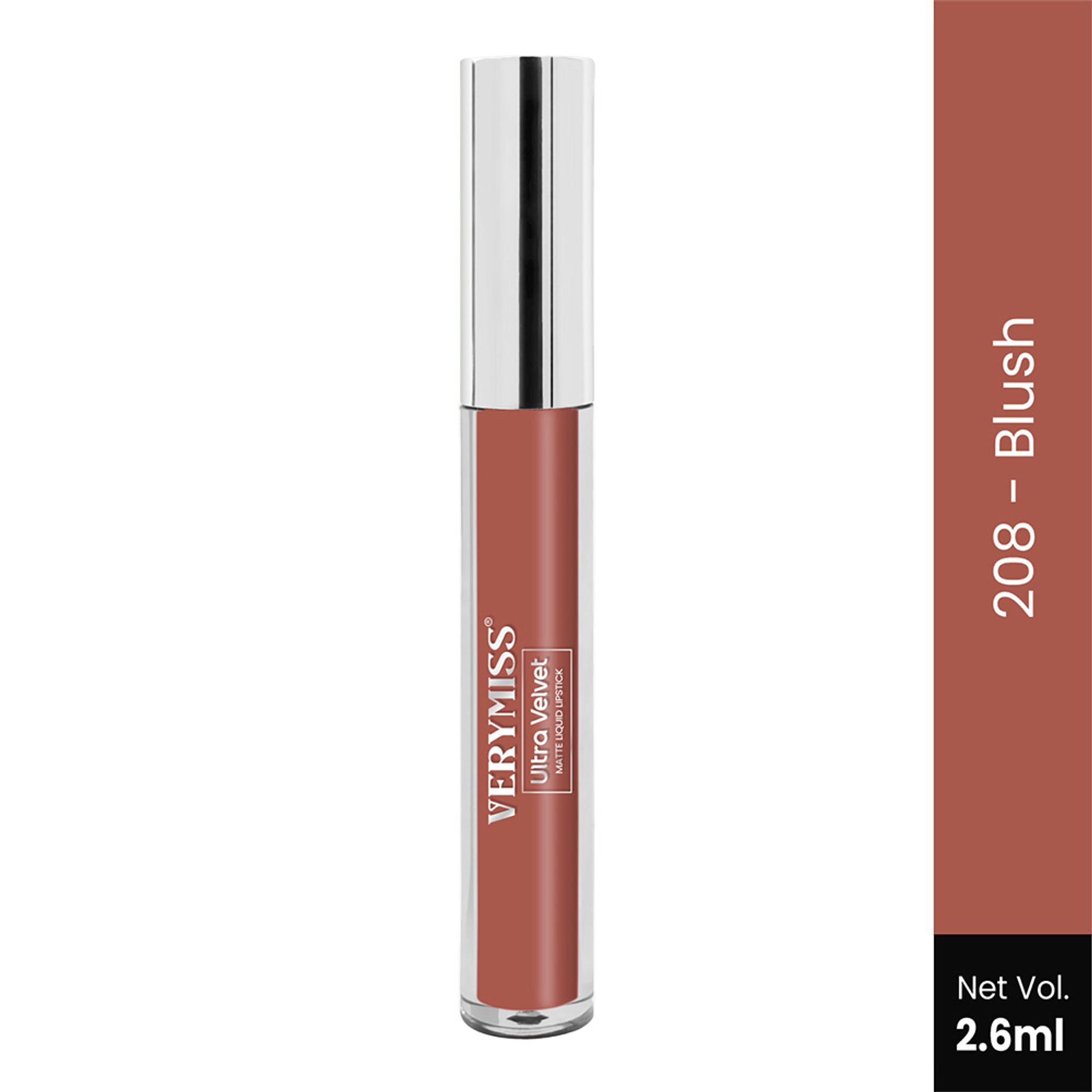 VERYMISS Ultra Velvet Matte Liquid Lipstick - 208 Blush | Grocsy