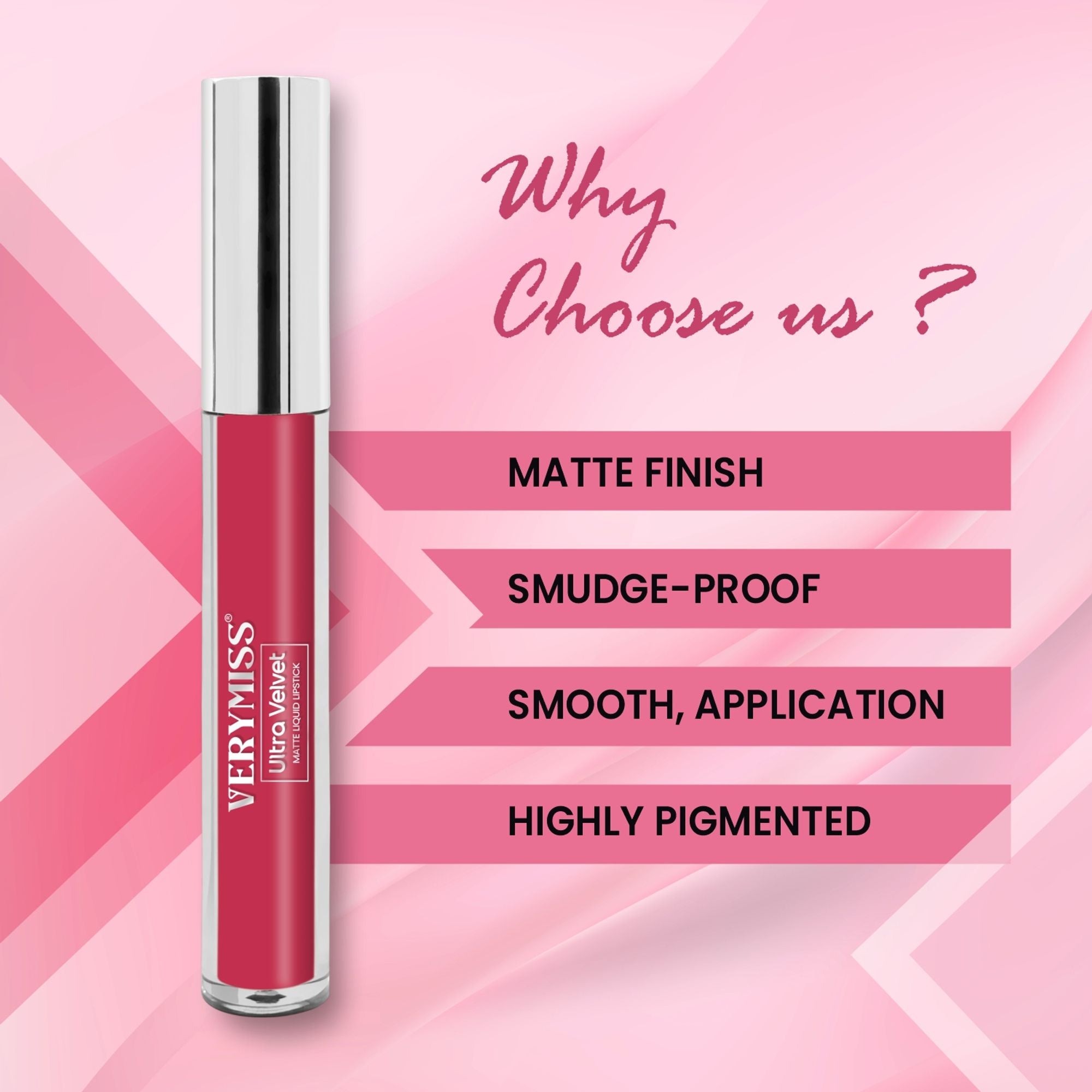 VERYMISS Ultra Velvet Matte Liquid Lipstick - 212 Fire Brick | Grocsy