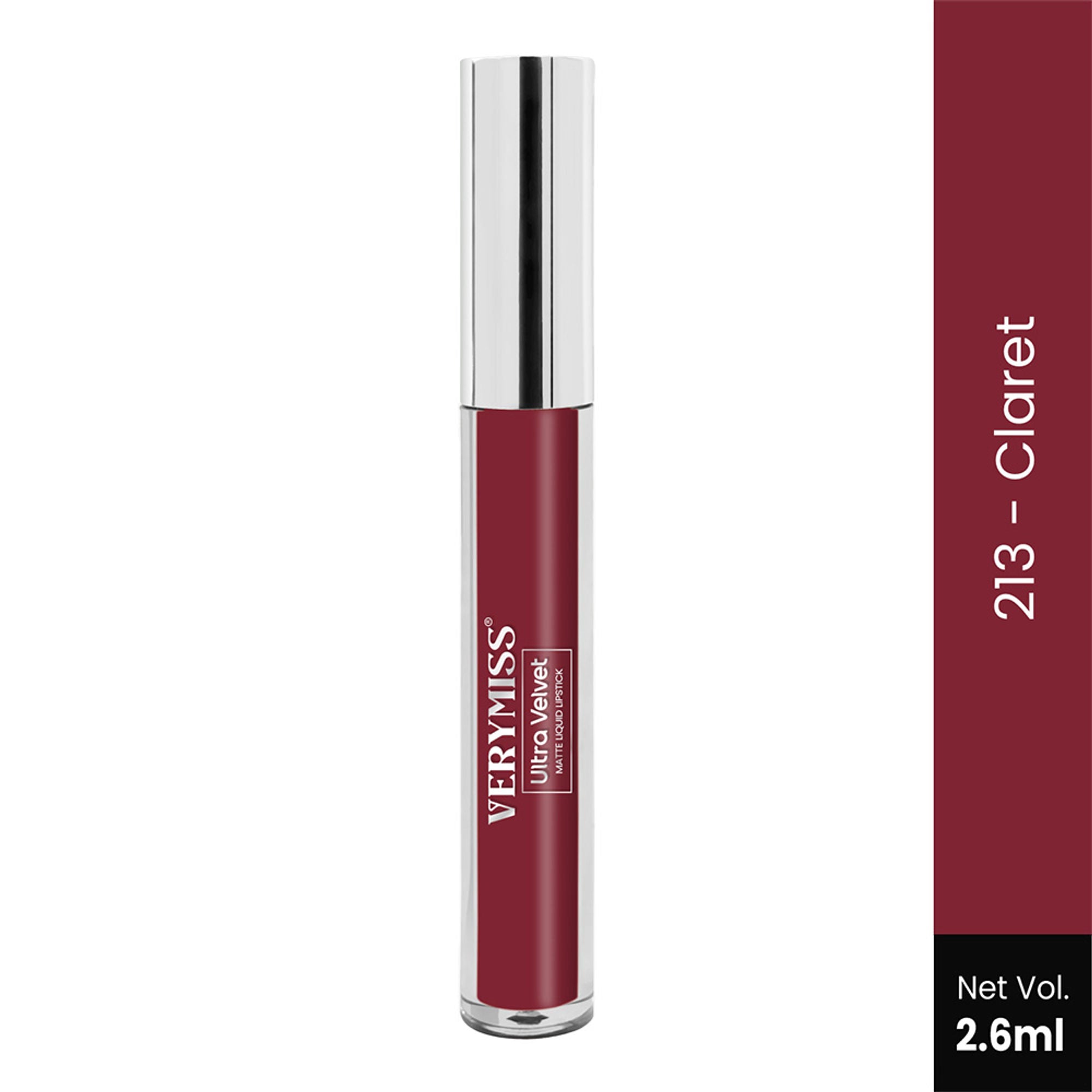 VERYMISS Ultra Velvet Matte Liquid Lipstick - 213 Claret | Grocsy