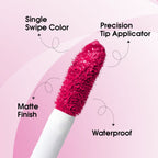 VERYMISS Set Of 4 Long Stay Velvet Matte Non Transfer Lip Color Combo 3 | Grocsy