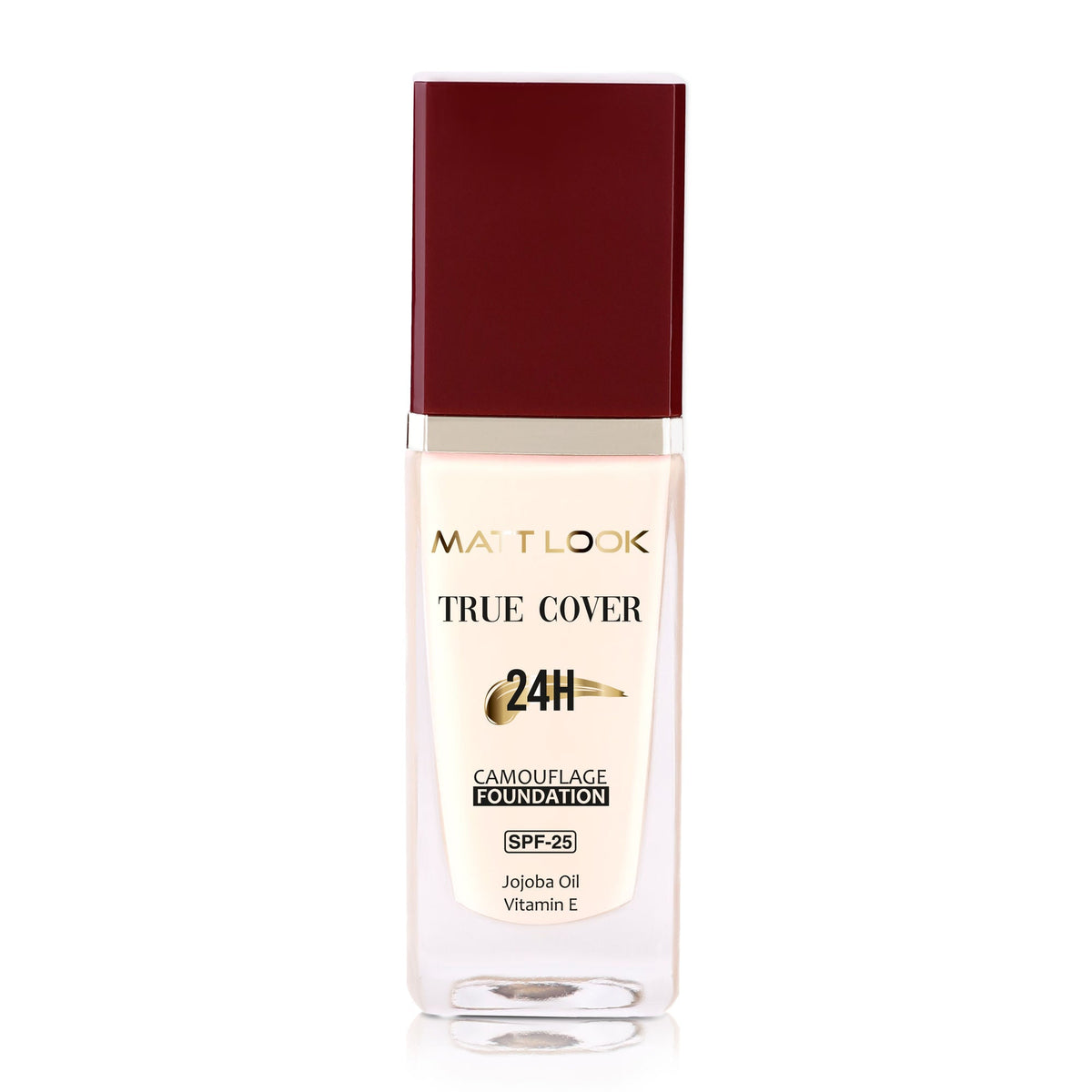Matt Look True Cover Camouflage 24Hrs Long Stay Foundation - Rose Beige | Grocsy