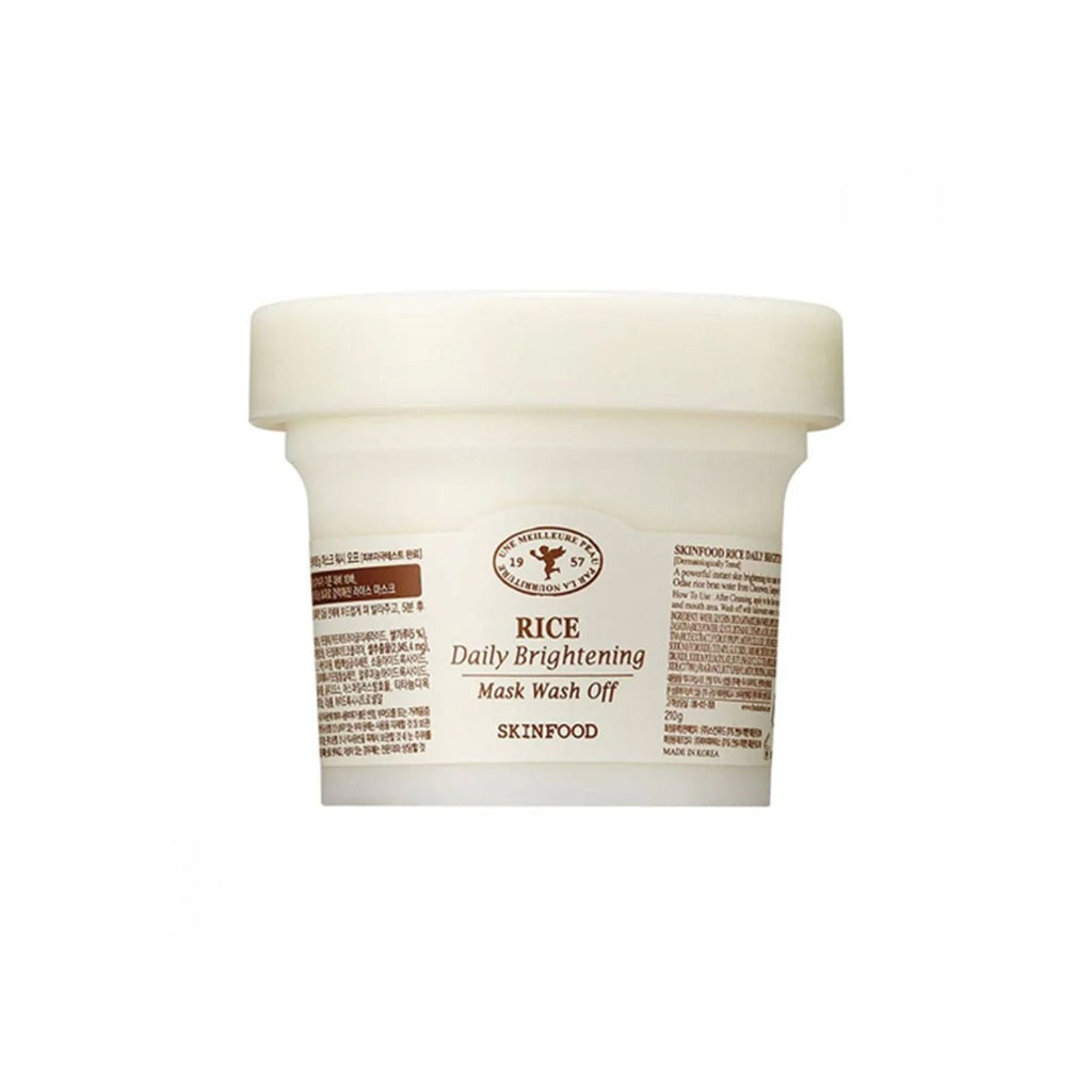 Skinfood Rice Daily Brightening Mask Wash Off | Grocsy