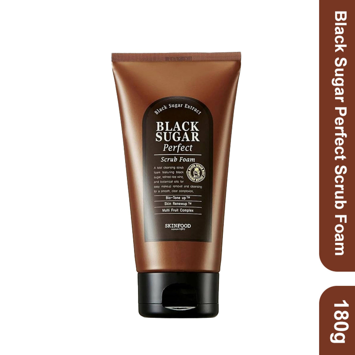 Skinfood Black Sugar Perfect Scrub Foam | Grocsy