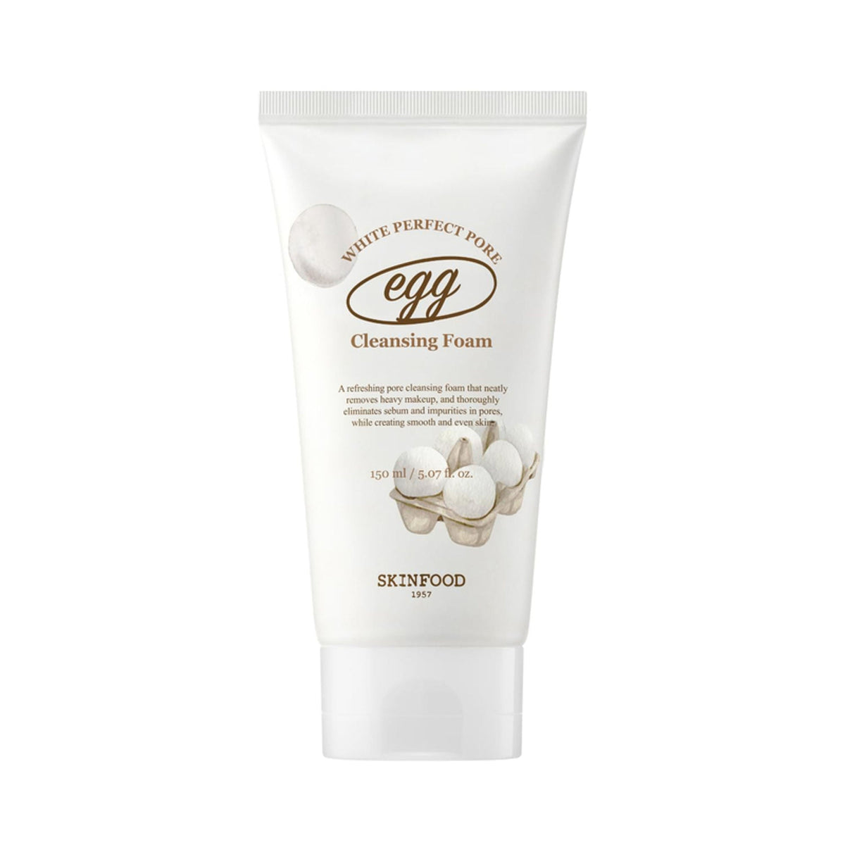 Skinfood Egg White Perfect Pore Cleansing Foam | Grocsy