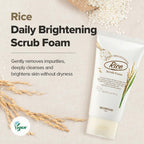 Skinfood Rice Daily Brightening Scrub Foam | Grocsy
