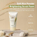 Skinfood Rice Daily Brightening Scrub Foam | Grocsy