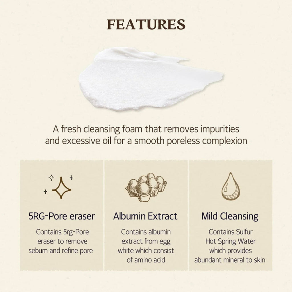 Skinfood Rice Daily Brightening Scrub Foam | Grocsy