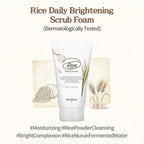 Skinfood Rice Daily Brightening Scrub Foam | Grocsy