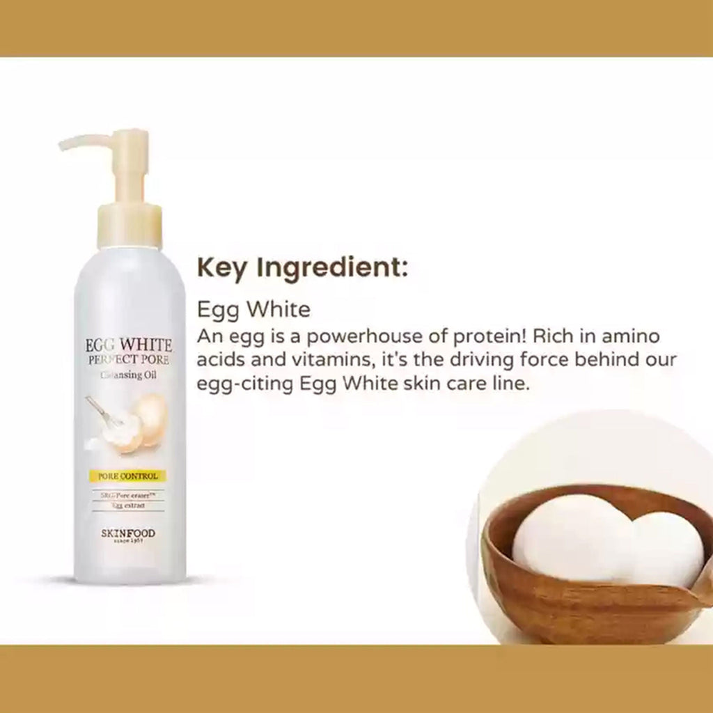 Skinfood Egg White Perfect Pore Cleansing Oil | Grocsy